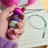 Macaron cord stopper