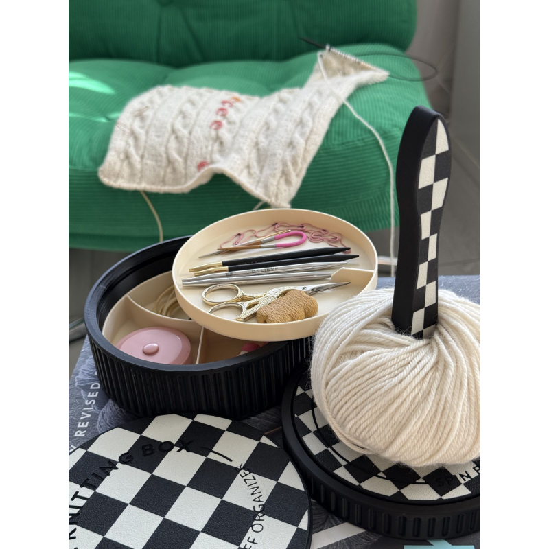 CheckMate Knitting Stuff Organizer (boite seule)