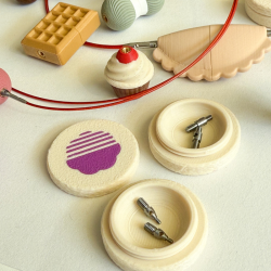 Ciao Link Adapter connecting magnetic stitch stoppers to ChiaoGoo cables [S / M]