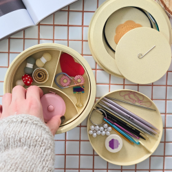 Knitting Stuff Organizer Macaron (boite seule)