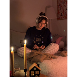 Sweat-shirt Midnight Sweaters Knitting Club