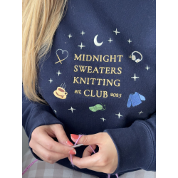 Sweat-shirt Midnight Sweaters Knitting Club