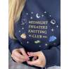 Sweat-shirt Midnight Sweaters Knitting Club