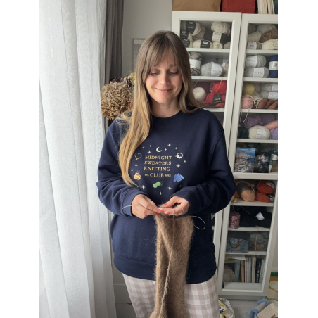 Sweat-shirt Midnight Sweaters Knitting Club