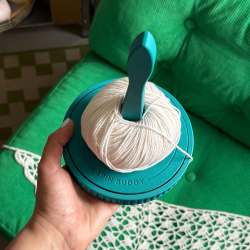Spin Buddy Macaron - składany spiner do włóczki