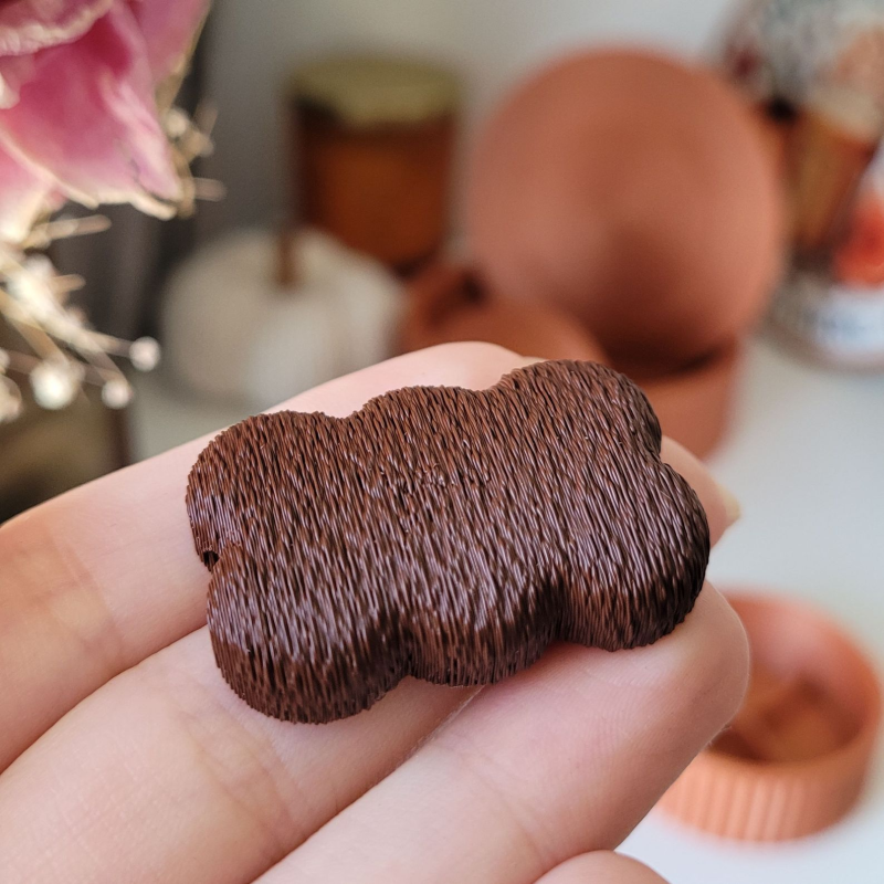 Gingerbread Magnetic Cord Stopper